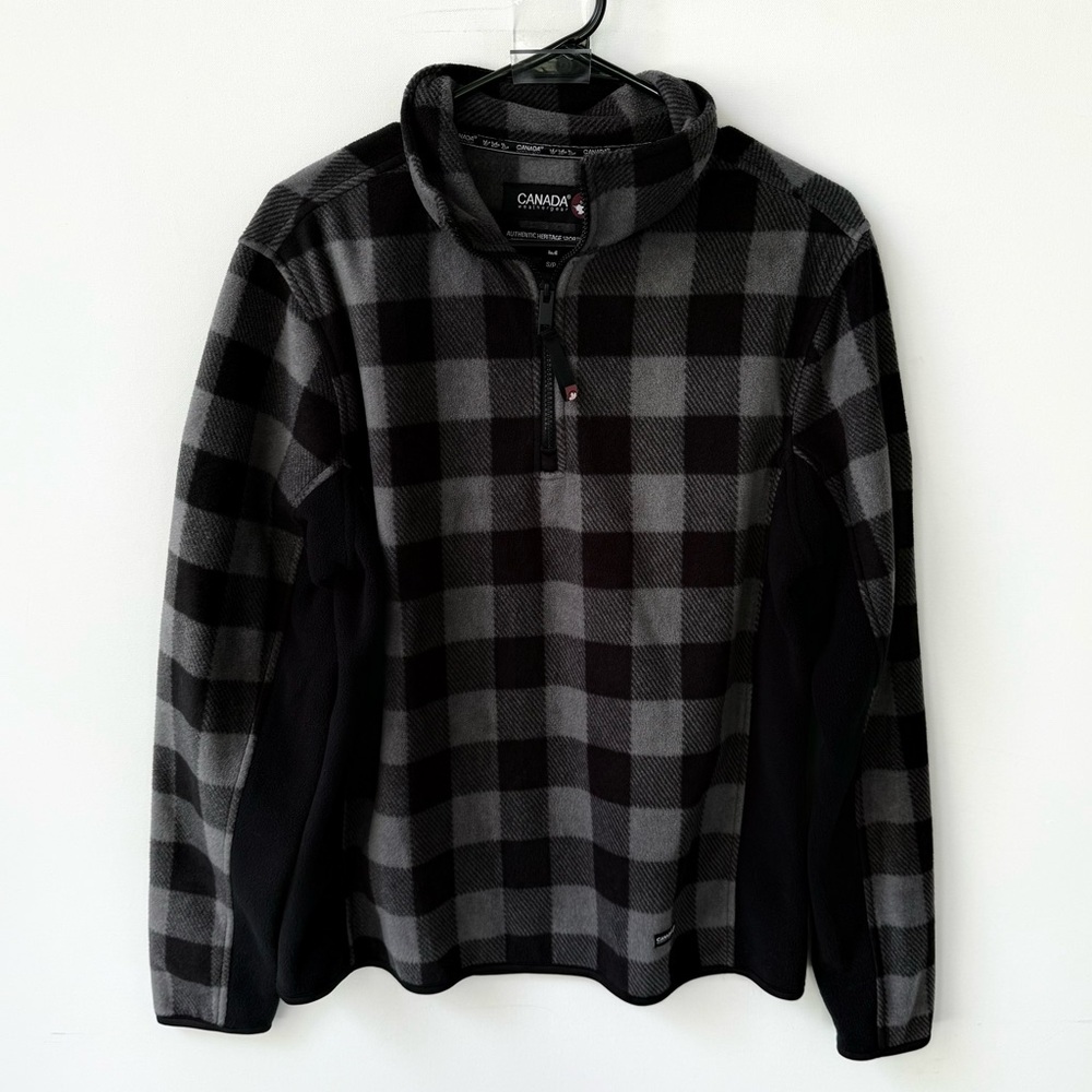 Canada Weather Gear Fleece Pullover size small